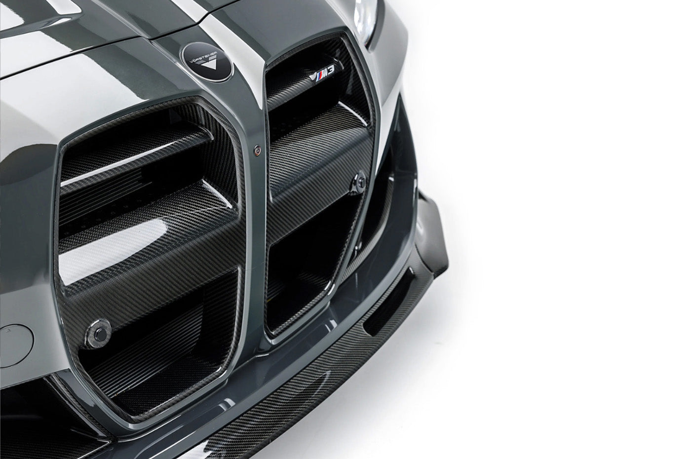 Vorsteiner BMW G8X M3/M4 Carbon Fiber VRS Front Motorsport Grille (BMV3005)