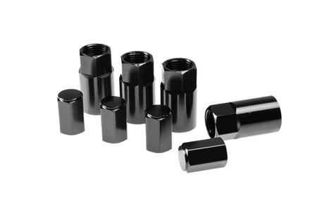 Wheel Mate TPMS Valve Stem Sleeve and Cap Kit (Black 45930B)